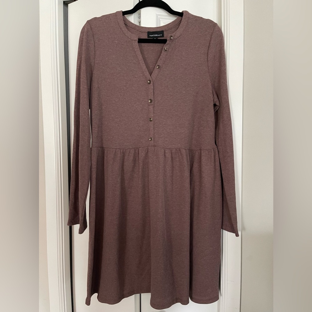 Fortune & Ivy Long Sleeve Dress